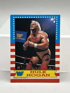Hulk Hogan WWF 1987 Wrestling Stars Trading Card #3 OPC O-Pee-Chee - Bild 1 von 5