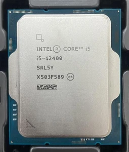 Intel Core i5-12400 CPU 18M Cache, up to 4.40 GHz Desktop Processor SRL5Y - Photo 1/2