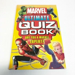 Marvel Ultimate Quiz Book Hulk Iron Man Spiderman Dr. Strange Groot Paperback - Picture 1 of 5