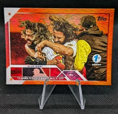 2023 1ª Edición Topps Serie 1 - Lista de verificación Jorge Alfaro #303 Lámina de oro Foto 1 de 2