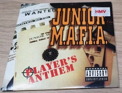 Junior M.A.F.I.A - Player's Anthem **Rare 1995 Australian 3 Track CD Single**VGC - Image 1 of 4