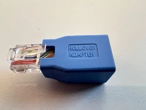 ROLLOVER Cisco Console Rollover Adapter for RJ45 Ethernet Cable - Bild 1 von 6