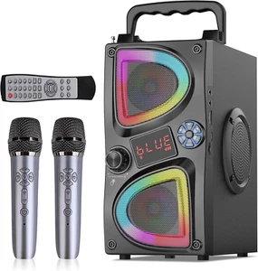 Bluetooth Speaker, 60 W (Peak) Wireless Portable Small Home Party Speaker with D - Picture 1 of 12