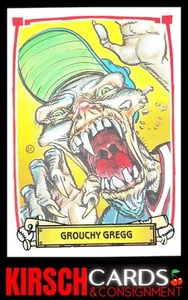 1988 Leaf Grouchy Gregg Greatest Grossouts #51 - Picture 1 of 2