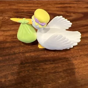 Baby Shower Gender Reveal Cake Topper Decoration Special Delivery Stork DecoPac - Picture 1 of 3