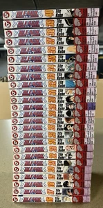 Lot of 25: BLEACH Series by Tite Kubo, Volumes 16-40, (2001, ex-library) VG - Picture 1 of 14