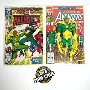 What If...#5 and #19 Avengers Vision Comics. (Marvel Comics November 89 and 90) - Picture 1 of 13