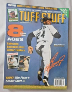 Ken Griffey Jr Seattle Mariners TUFF STUFF Magazine August 1998 - Ex+ - Picture 1 of 1