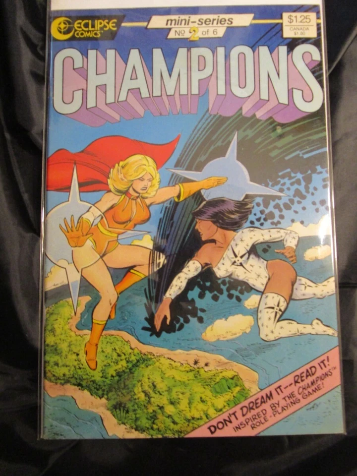 Champions #2 (Sept 1986, Eclipse)- - Image 1 of 1