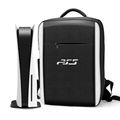 PlayStation 5 PS5 Console Controller Strap Carry Storage Bag Backpack with Strap - Image 1 of 4