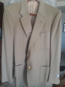 Mens D'Avenza Taupe Wool Jacket New With Tags 44R