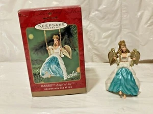 2000 Hallmark Keepsake Christmas Ornament Barbie Angel Of Joy MIB - Picture 1 of 9