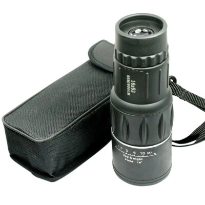 16X52 Dual Focus Monocular Rubber Armored Super Clear Hunting / Camping Scope - Image 1 of 4
