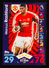 2016-17 Topps Match Attax EPL Marcus Rashford Manchester United rookie card. rookie card picture