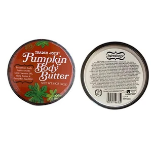 TJ's Pumpkin Body Butter 8 Oz Made with Coconut Oil, Shea Butter & Pumpkin Oil - Picture 1 of 5