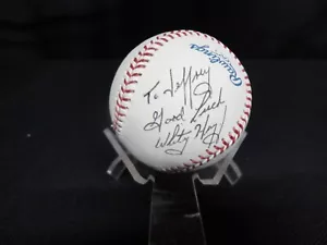 WHITEY "THE WHITE RAT" HERZOG - BASEBALL SIGNED - To Jeffrery - Picture 1 of 4