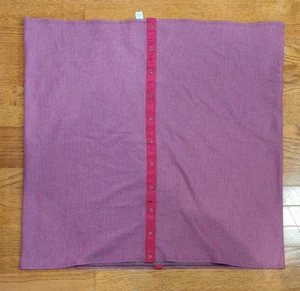 Lululemon Infinity Wrap Scarf Vinyasa Button Snap Pink Gray Yoga Gym - Picture 1 of 7