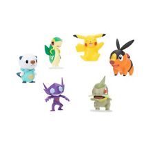 Pokémon BATTLE FIGURE 6 PACK - Features 2-Inch Sableye, Axew, Snivy, Tepig, Osha