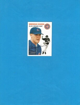 2003 Topps Heritage #202 Brendan Harris! Chicago Cubs! - Image 1 of 2