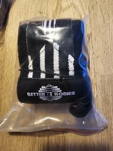 Genuine Better Bodies/Gasp Heavy Duty Wrist Wraps. Black. BNWT. 18 Inch. Gym. - Picture 1 of 9