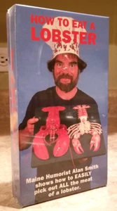 (NEW SEALED) HOW TO EAT A LOBSTER (1995 VHS) Alan Smith - Rare- Fast Free Ship - Picture 1 of 3
