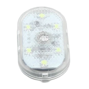 White LED Car Light Touch Type Automobile Interior Mini Night Atmosphere Lamp - Picture 1 of 12
