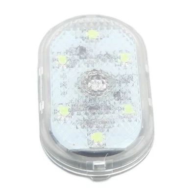 White LED Car Light Touch Type Automobile Interior Mini Night Atmosphere Lamp - Image 1 of 4