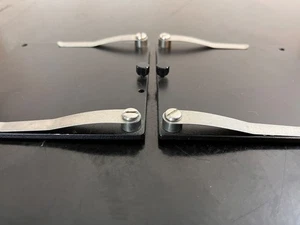 Set of mini stage plates for Leica Comparison Microscope Forensic Investigation - Picture 1 of 5