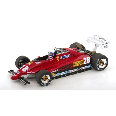 FERRARI 126C2 N.28 GP MONACO 1982 D.PIRONI 1:18 Modelcargroup Formula 1 Modellin - Immagine 1 di 3