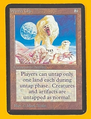 MTG WINTER ORB Alpha (OldManMTG 012-371) - Image 1 of 4