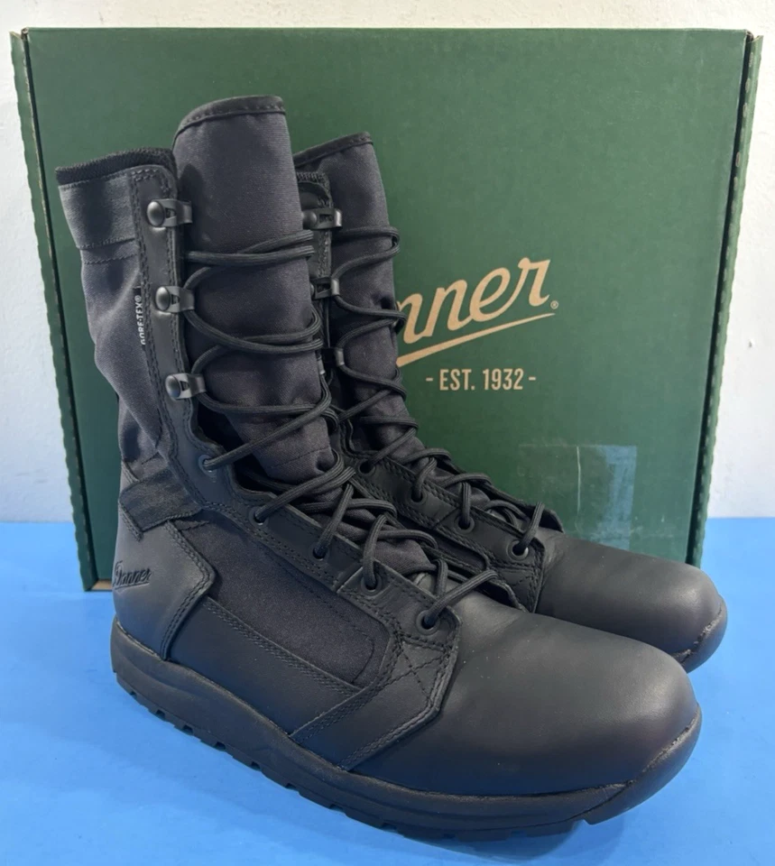 Danner 50122 Tachyon GTX Mens Black 8" Waterproof Duty BOOTS 6 D