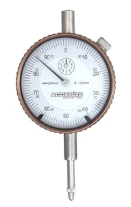 Dial Indicator 0-10 mm / 0.01 mm Metric Gauge Measurement Tool P900-S001 - Picture 1 of 5