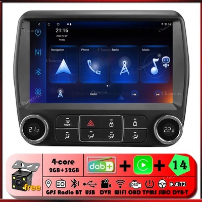 9"Android 14 Autoradio Carplay GPS SATNavi DAB BT For Chevrolet Camaro 2010-2015 - Bild 1 von 4