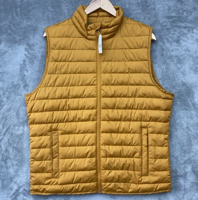 Chaleco acolchado Gap grande ColdControl Performance para hombre ligero ojo de tigre nuevo con etiquetas Foto 1 de 4