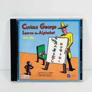 Curious George Learns the Alphabet 1993 Macintosh CD-ROM Lernspiel - Bild 1 von 5