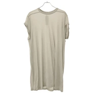 Rick Owens 16SS Rayon Silk Long Cut Saw Pearl 38 RP16S9211-JS Used MESC-0 - Picture 1 of 4