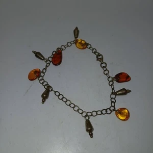 Vintage Amber Colored bracelet - Picture 1 of 4