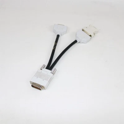 Sun 530-3998 DMS-59 to Dual DVI-I Video Cable 215mm w/HD15F Adapter - Image 1 of 3