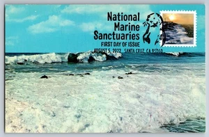 #5713p National Marine Sanctuaries Ice on Thunder Bay FDC Maxi Card - Picture 1 of 2