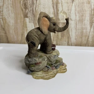 San Francisco Music Box Company Country Artists Eleghant Splish Splash Spieluhr - Bild 1 von 10