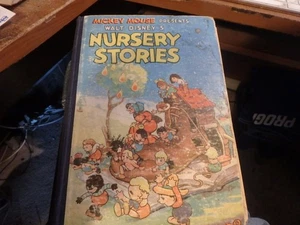 3 anni - edizione vintage 1937 - filastrocche asilo Topolino di Disney - Foto 1 di 5