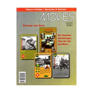 SPI Moves Magazine #97 "Charlemagne, NUTS! Gauntlet, Over the Top" Mag VG - Picture 1 of 1