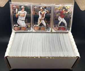 2023 Topps Chrome Baseball Complete Set #1-220 Gunnar Henderson RC MVP Buybacks - Bild 1 von 2