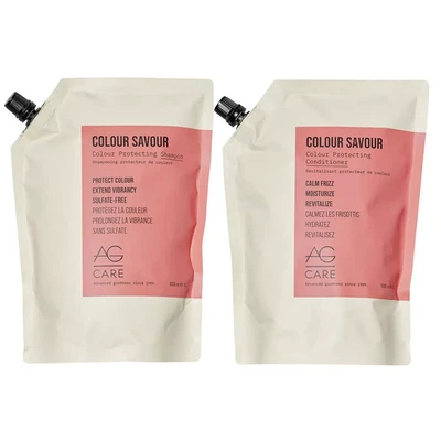 AG Care Colour Savour Color Protecting Shampoo & Conditioner 33.8 oz Refill - Image 1 of 4