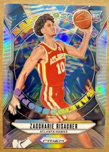 2024-25 Panini Prizm - Kaleidoscopic Zaccharie Risacher #7 Silver Prizm (RC) - Bild 1 von 2