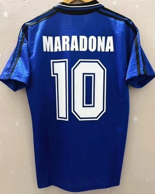 Camiseta Diego Maradona #10 - Argentina Mundial 1994 - Visitante Retro | Talla L - Imagen 1 de 4