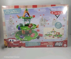 Disney 100 Pixar Cars Mini Racers Adventskalender 25 Teile Diecast Neu in Verpackung Retro - Bild 1 von 2