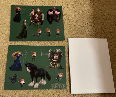 2012 Disney Pixar Brave Magnetic Play Activity Board w/ Merida & Film Characters - Image 1 of 4