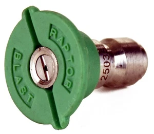 Raptor Blast 1/4" Stainless Steel Quick Connect 25 Degree Nozzle 4.5 - Picture 1 of 2