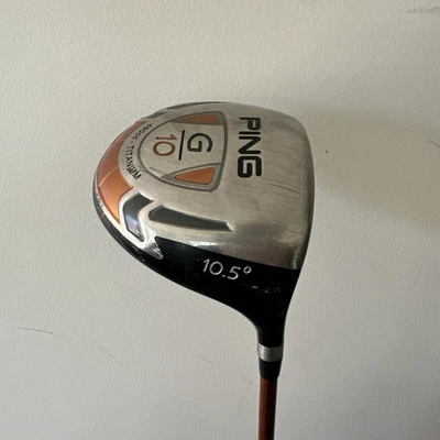 Driver Ping G10 460 cc titânio 10,5 graus Reg Flex destro - Imagem 1 de 4